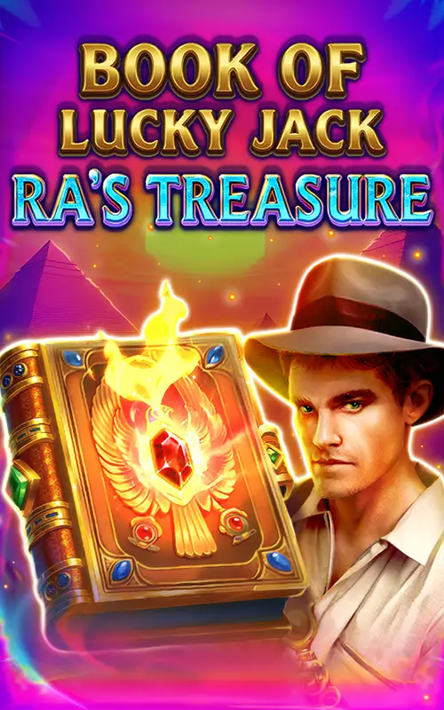 Book Of Lucky Jack Ra Treasure Spinomenal slot at Haz Casino